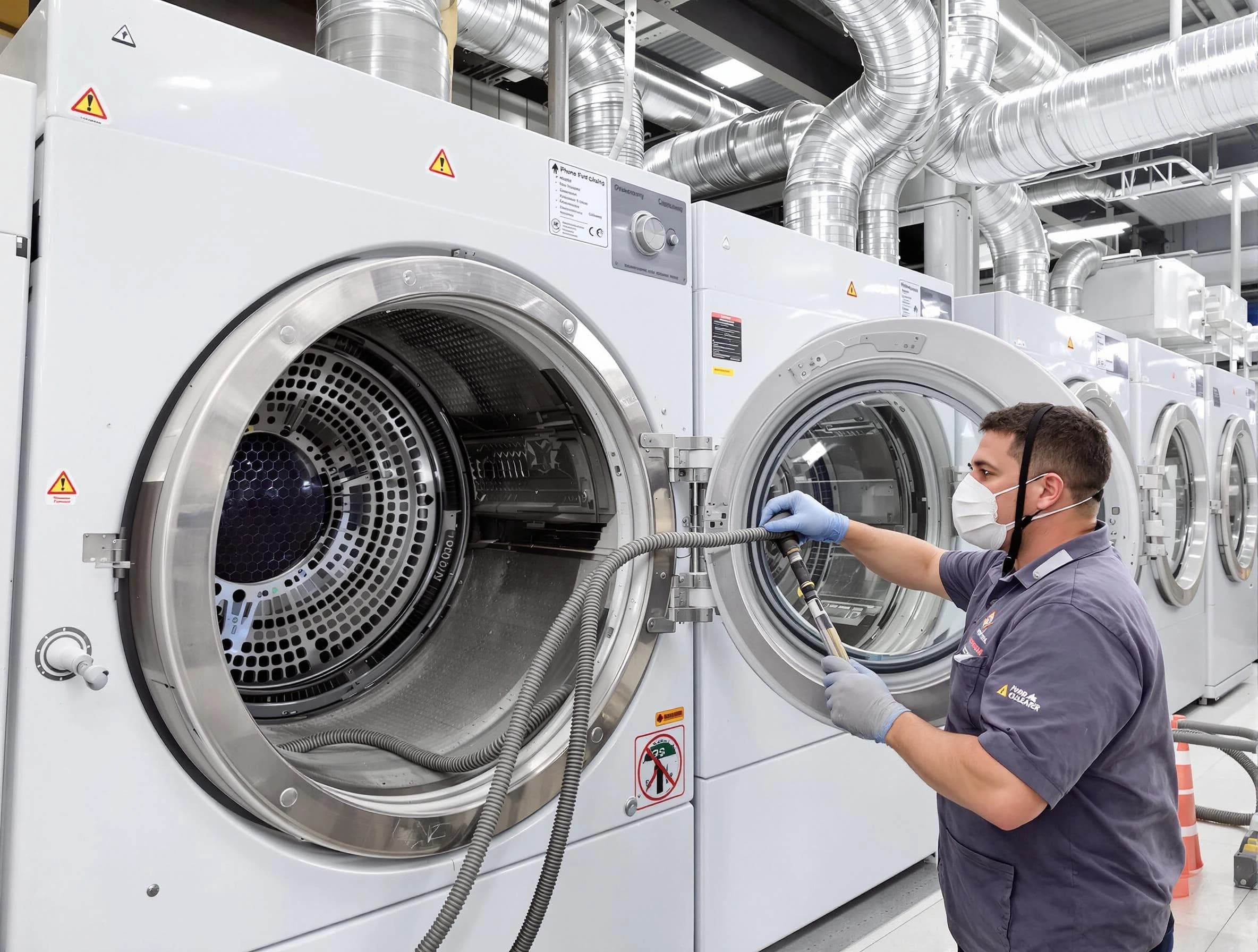 Industrial-grade dryer vent cleaning by Bennett Dryer Vent Cleaning in Bennett