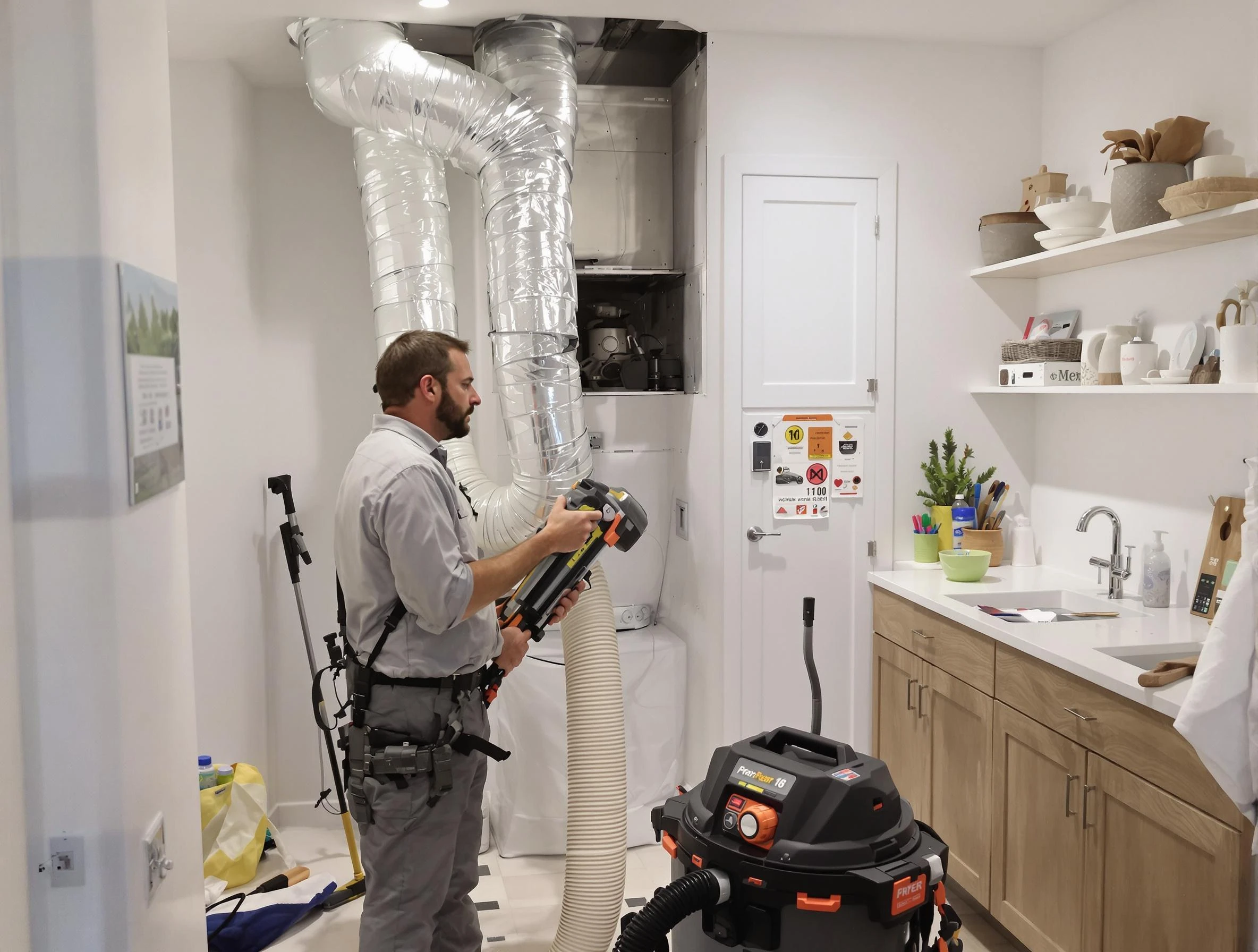 Clogged Dryer Vent Cleaning in Bennett