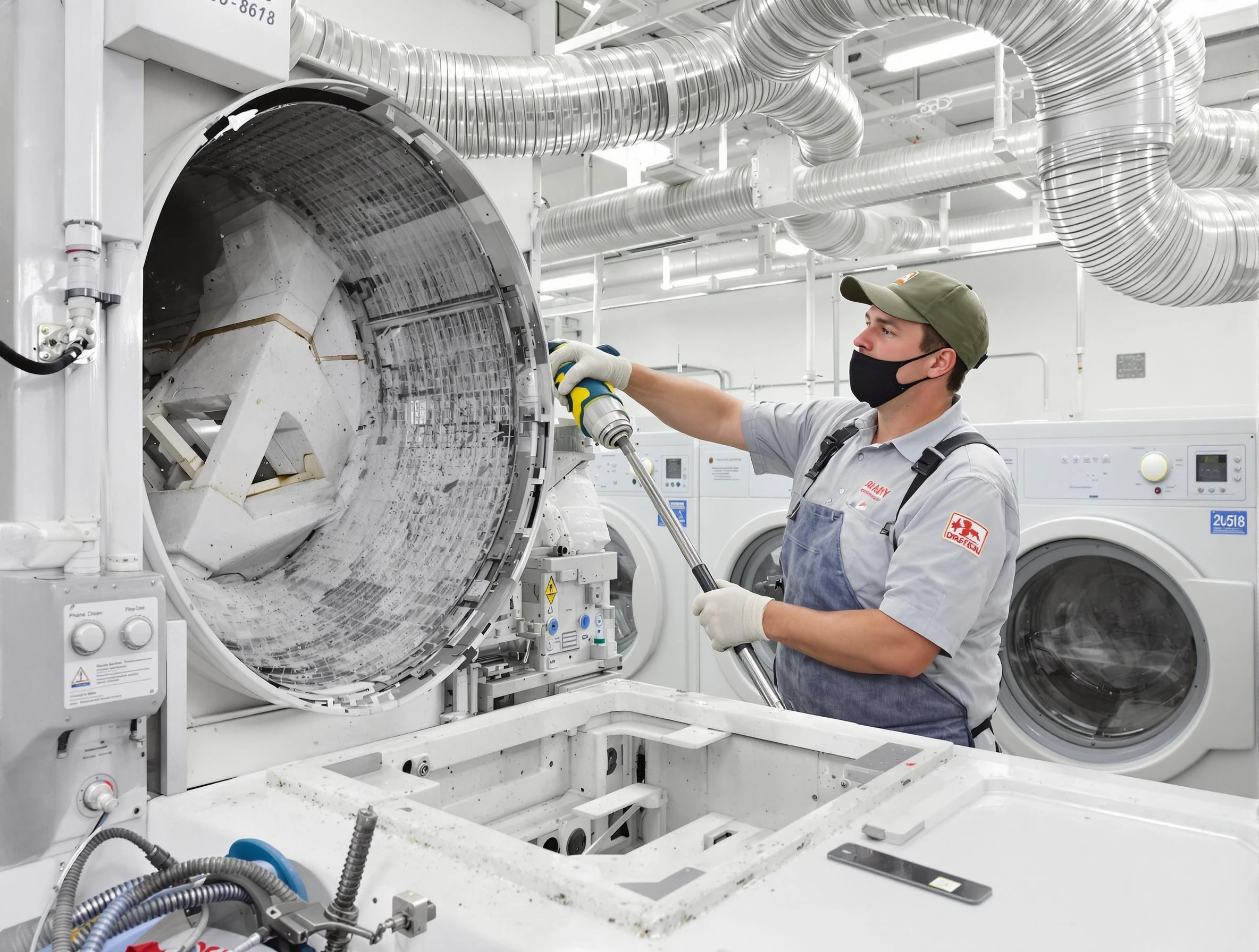 Commercial Dryer Vent Cleaning in Bennett