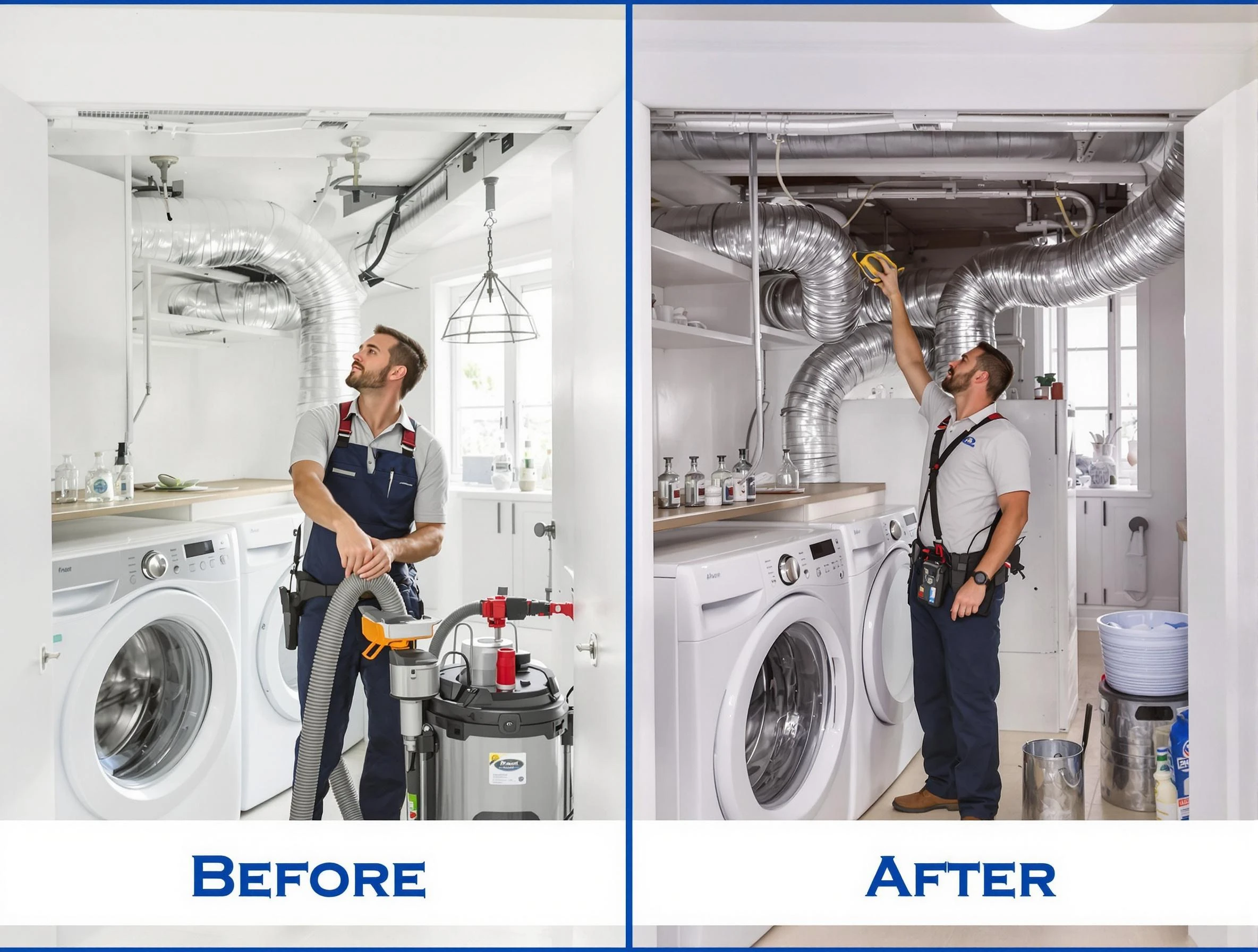Expert gas dryer vent cleaning by Bennett Dryer Vent Cleaning in Bennett