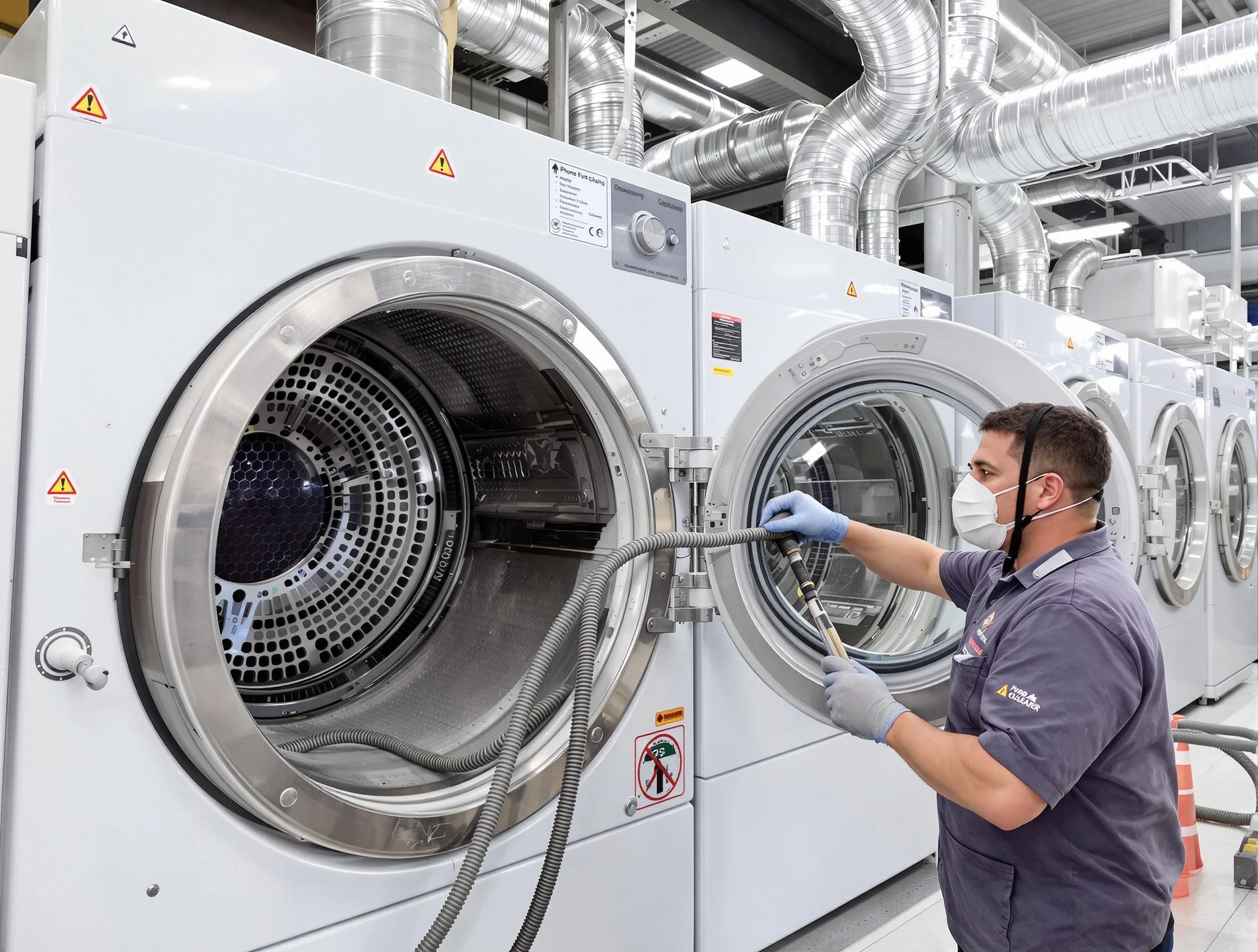 Industrial-grade dryer vent cleaning by Bennett Dryer Vent Cleaning in Bennett